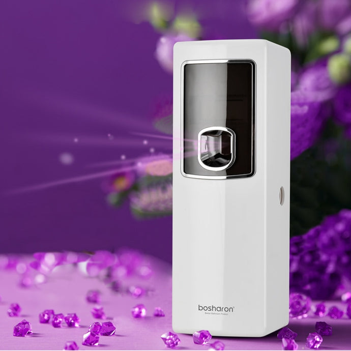 LCD Smart Air Freshener For Homes Automatic Aerosol Dispenser Hotel Bathroom Toilet Fragrance Perfume Sprayer Machine Wall Mount