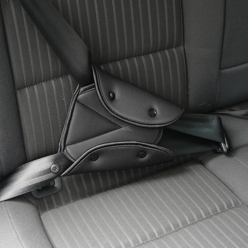 Car Seat Safety Belt Cover Sturdy Adjustable Triangle Safety Seat Belt Pad Clips Baby Child Protection Car-Styling Car Goods