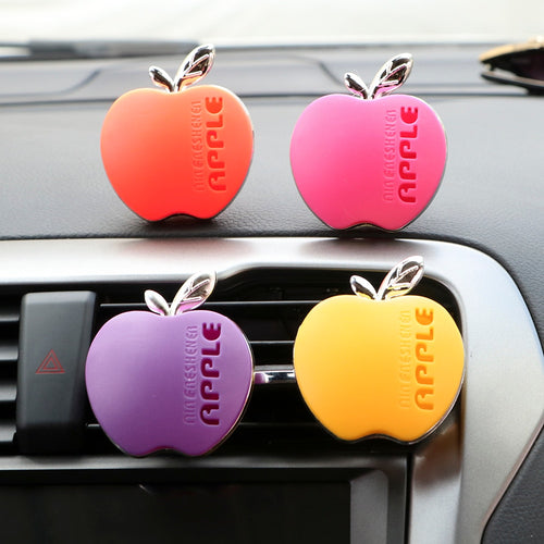 Apple Shape Car Perfume Original Fragrance Orange Lemon Apple Strawberry Lavender Air Freshener