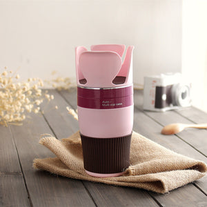 Car Cup Holder Drinking Bottle Holder Sunglasses Phone Organizer Stowing Tidying for Auto Car Styling Accessories for bmw lada